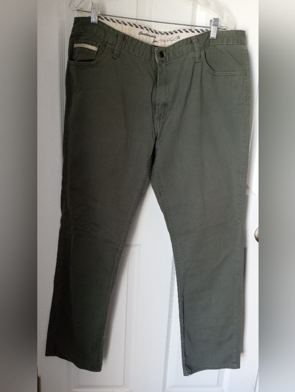 Vans Men's Olive Green Chinos